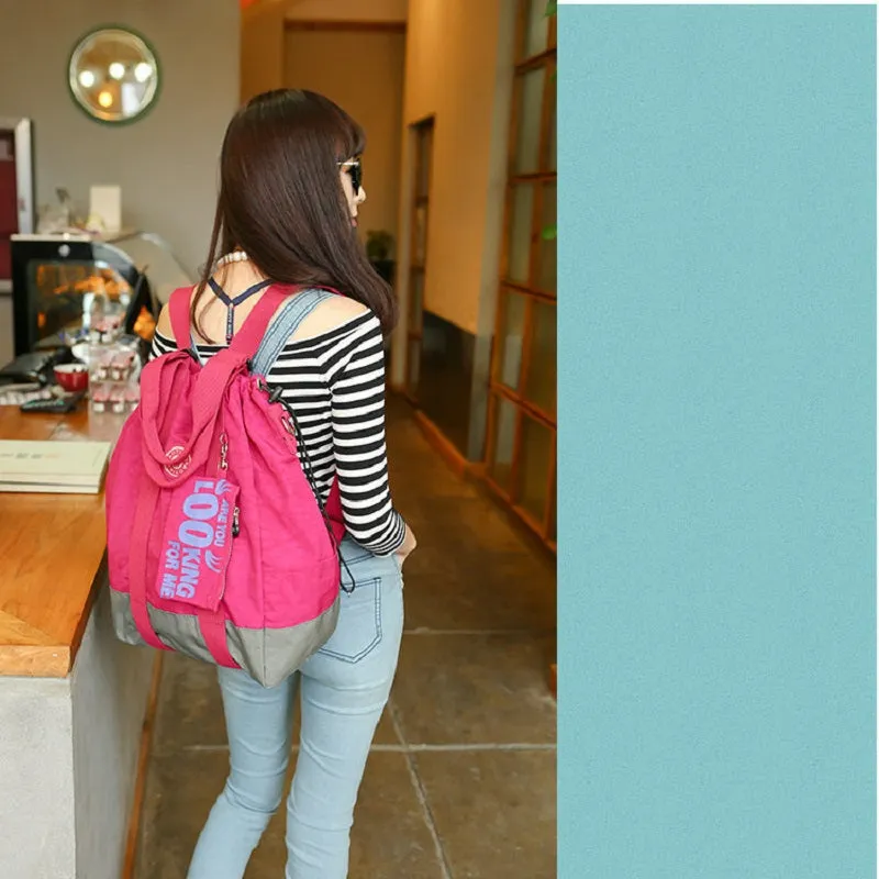 Contrast Crossbody Handbag