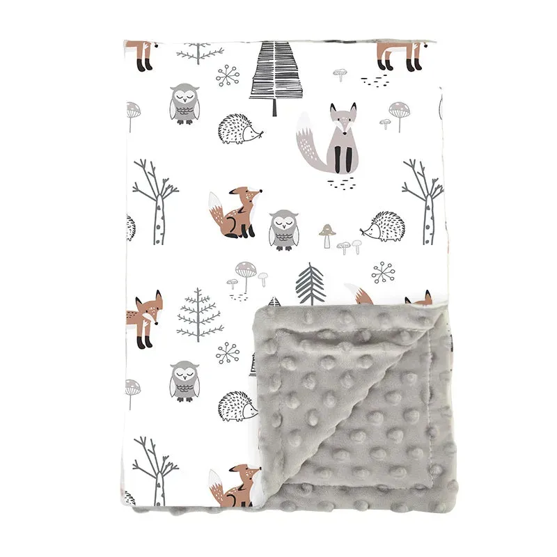 Cotton Baby Swaddle Receiving Blankets - 39.37x29.5inch