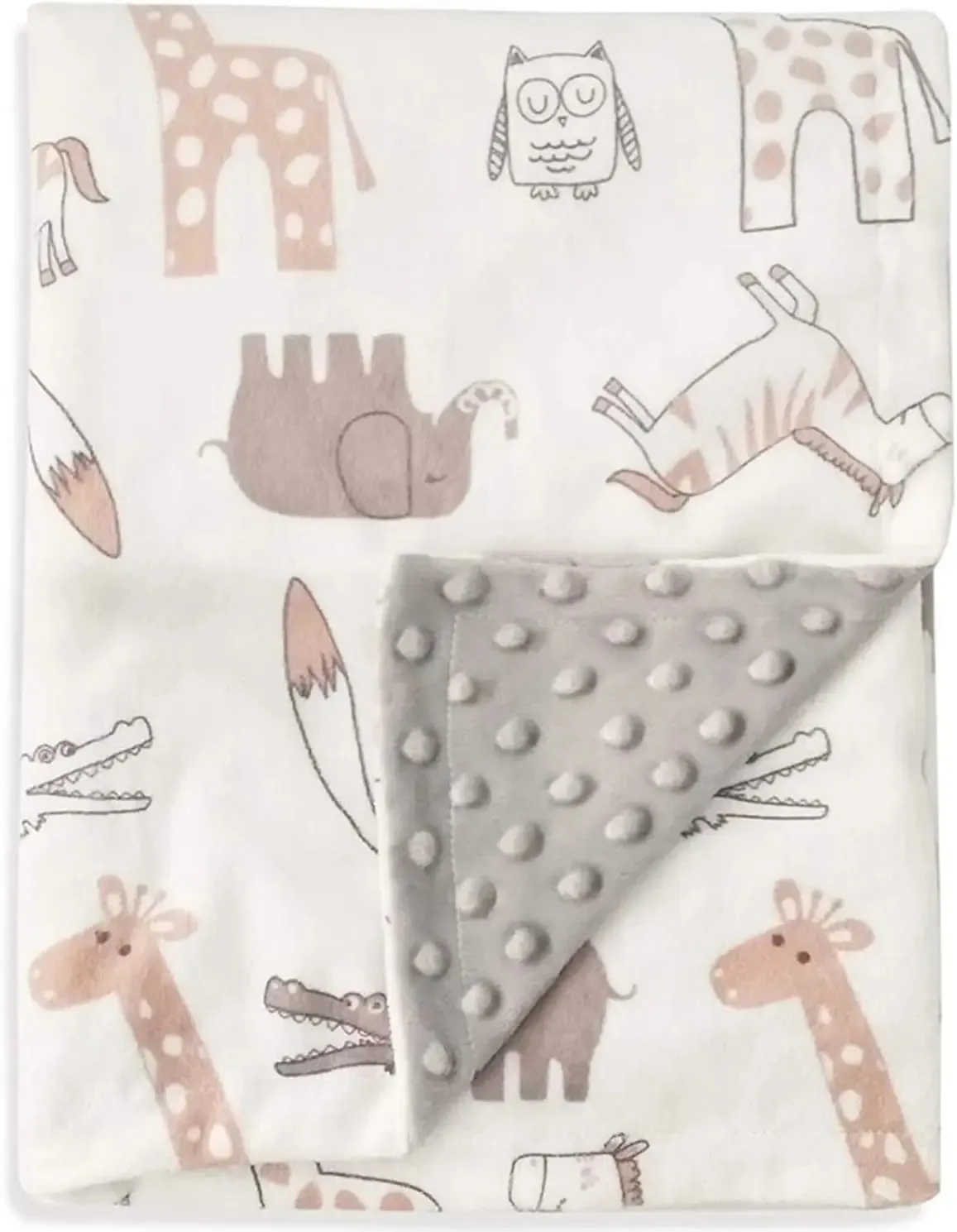 Cotton Baby Swaddle Receiving Blankets - 39.37x29.5inch