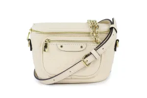 Cream Empreinte Mini Bumbag