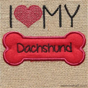 Dachshund Dog Silhouette