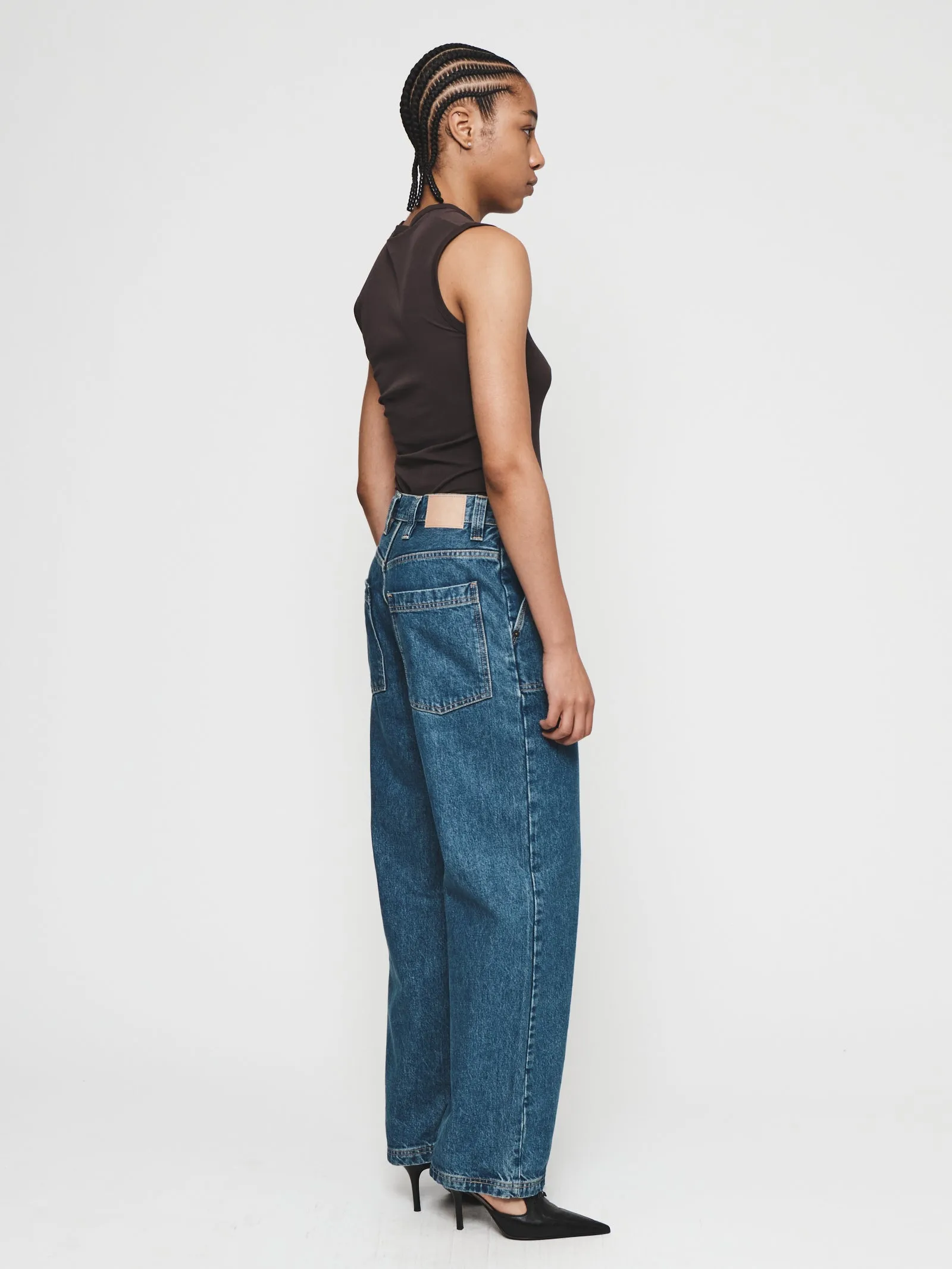 Denim Carpenter in Stone Blue