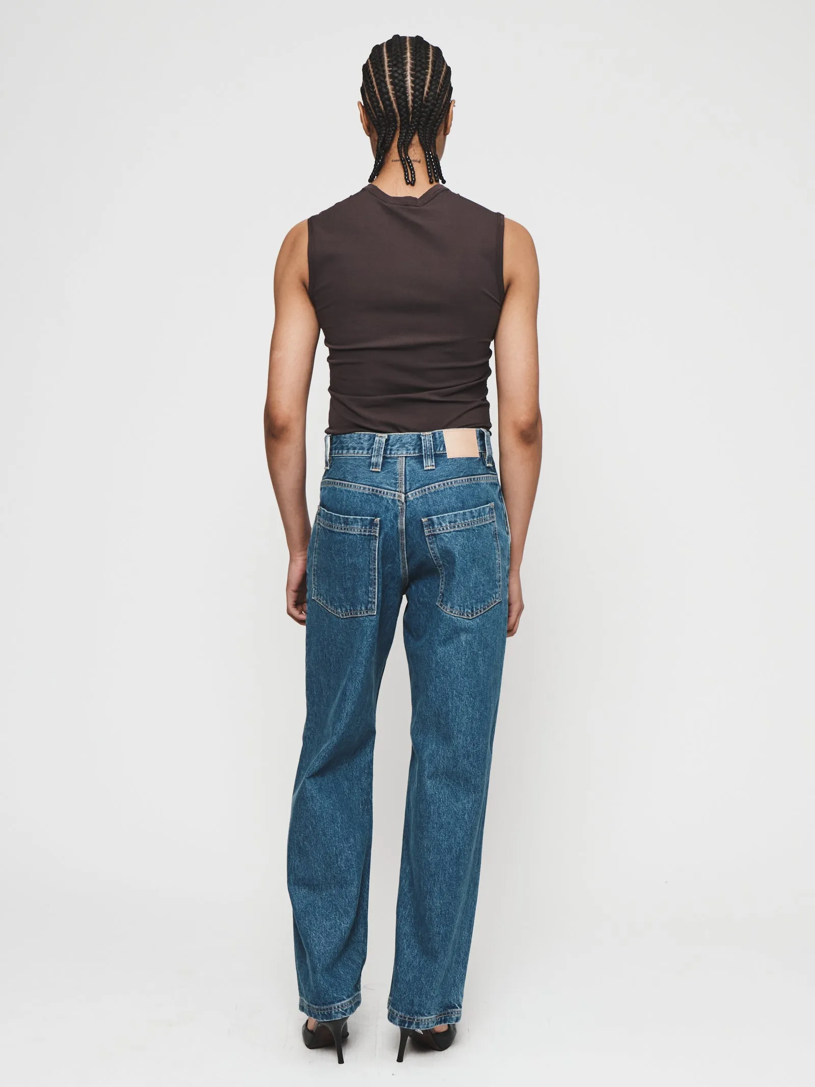 Denim Carpenter in Stone Blue