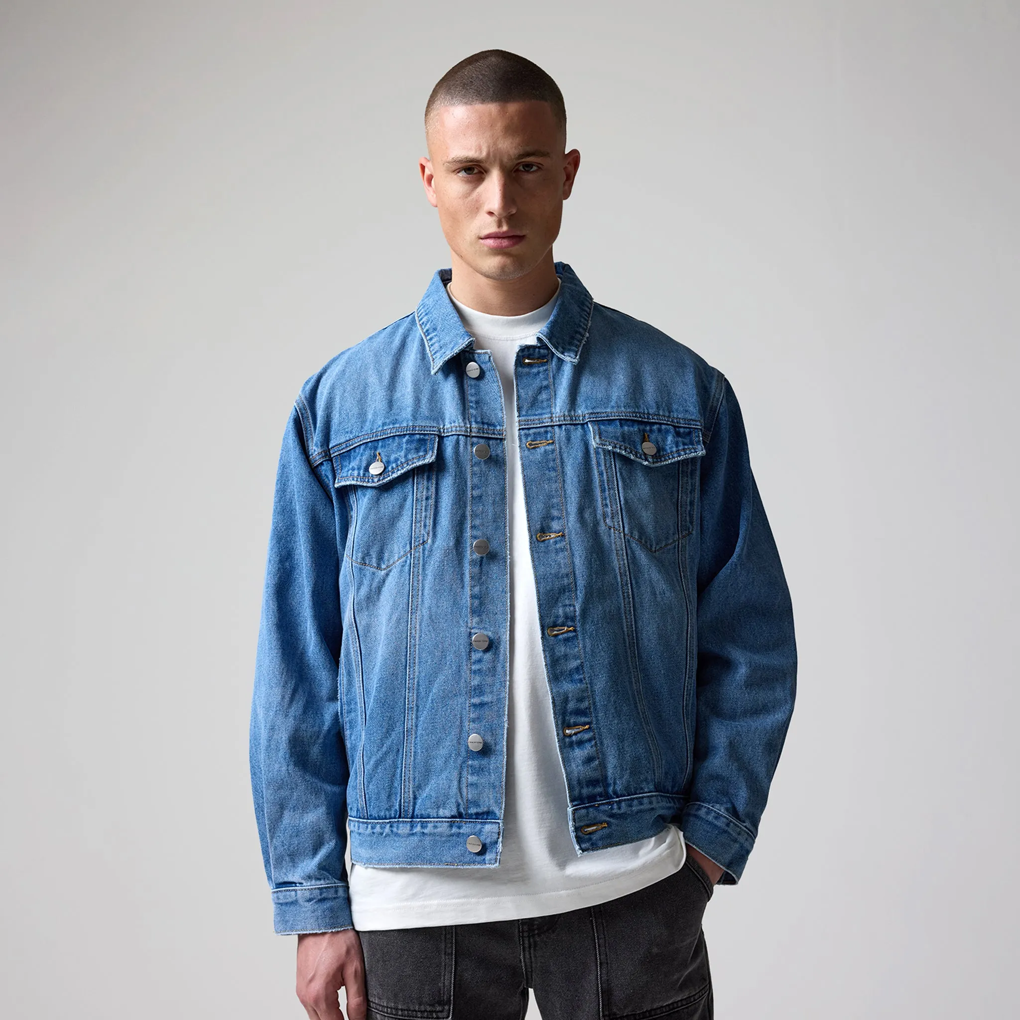 Denim Jacket | Washed Blue