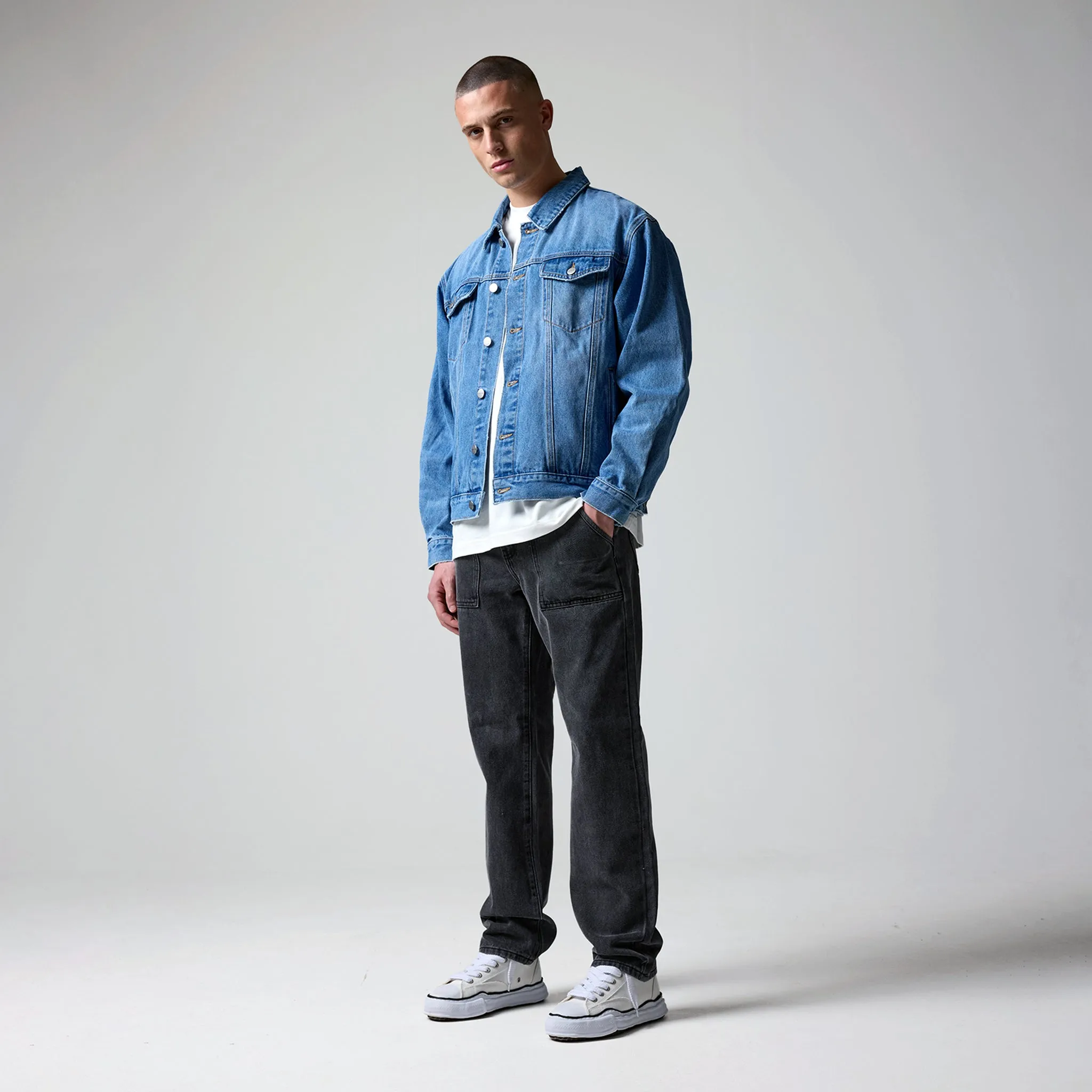 Denim Jacket | Washed Blue