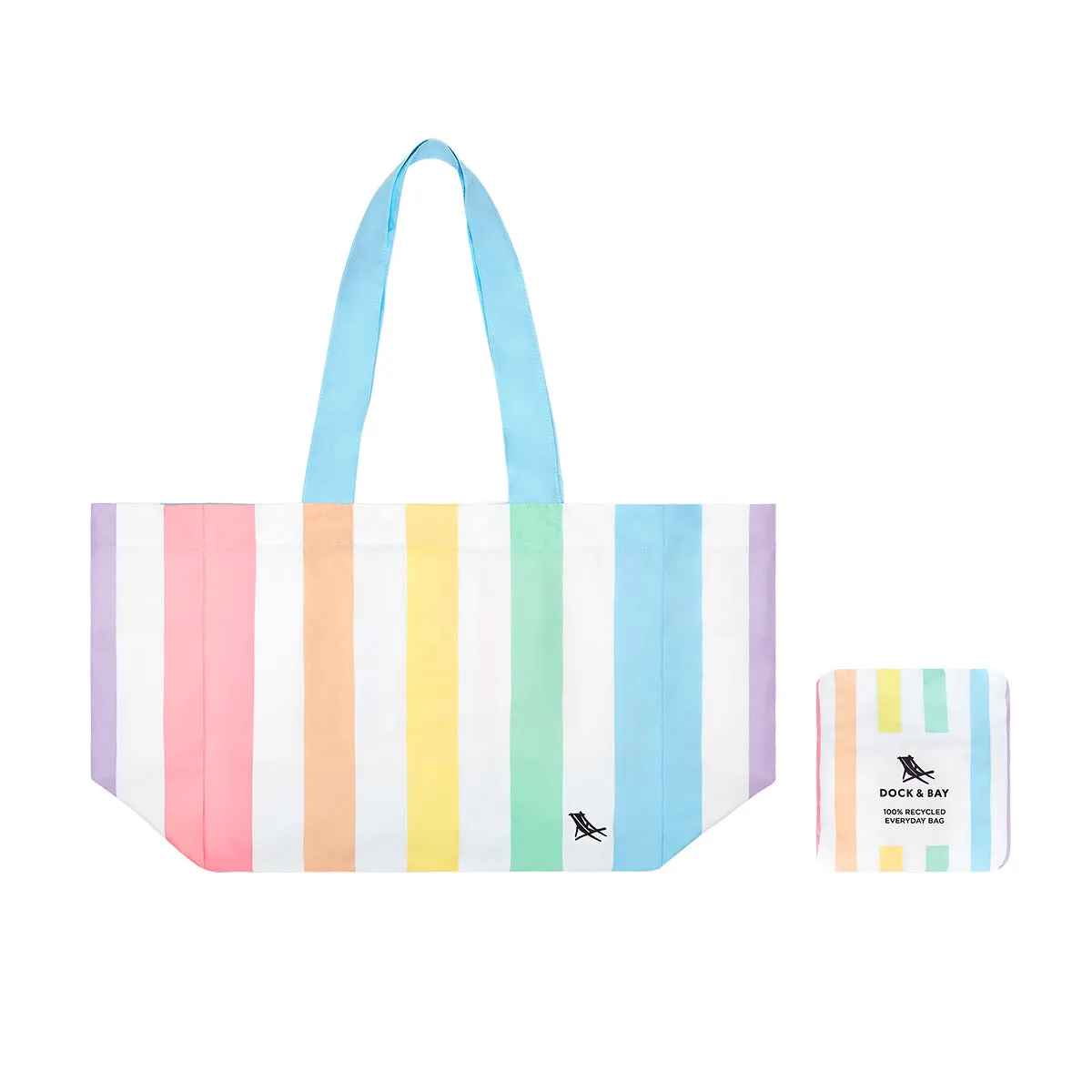 Dock & Bay Beach Towel   Bag - Bundle - Unicorn Waves