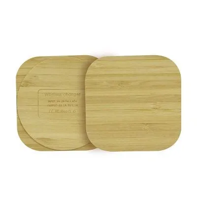 Eco Friendly Bamboo Wireless Charger