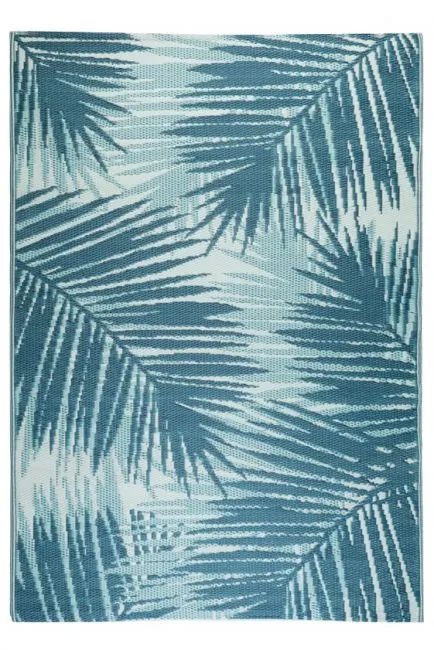 Eco Friendly Outdoor Rug - Botanica Blue