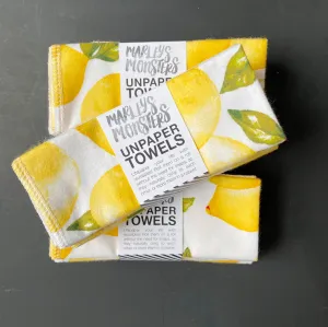 Eco-Friendly Unpaper Towels - Lemons