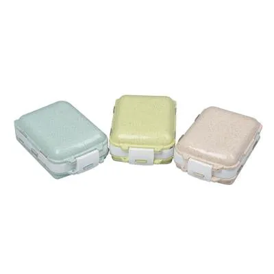Eco Friendly Wheat Straw Pill Box
