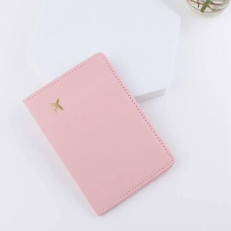 Embossed PU Leather Travel Document Case: Your Sophisticated Passport Companion