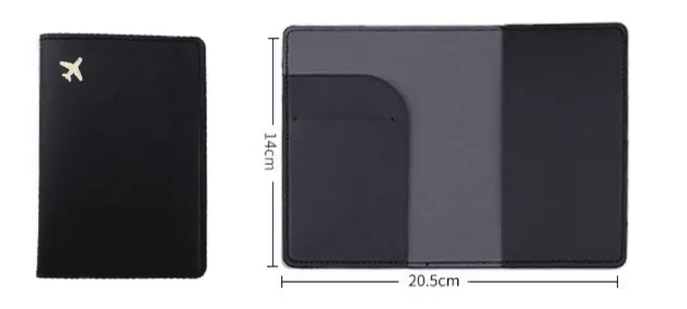 Embossed PU Leather Travel Document Case: Your Sophisticated Passport Companion