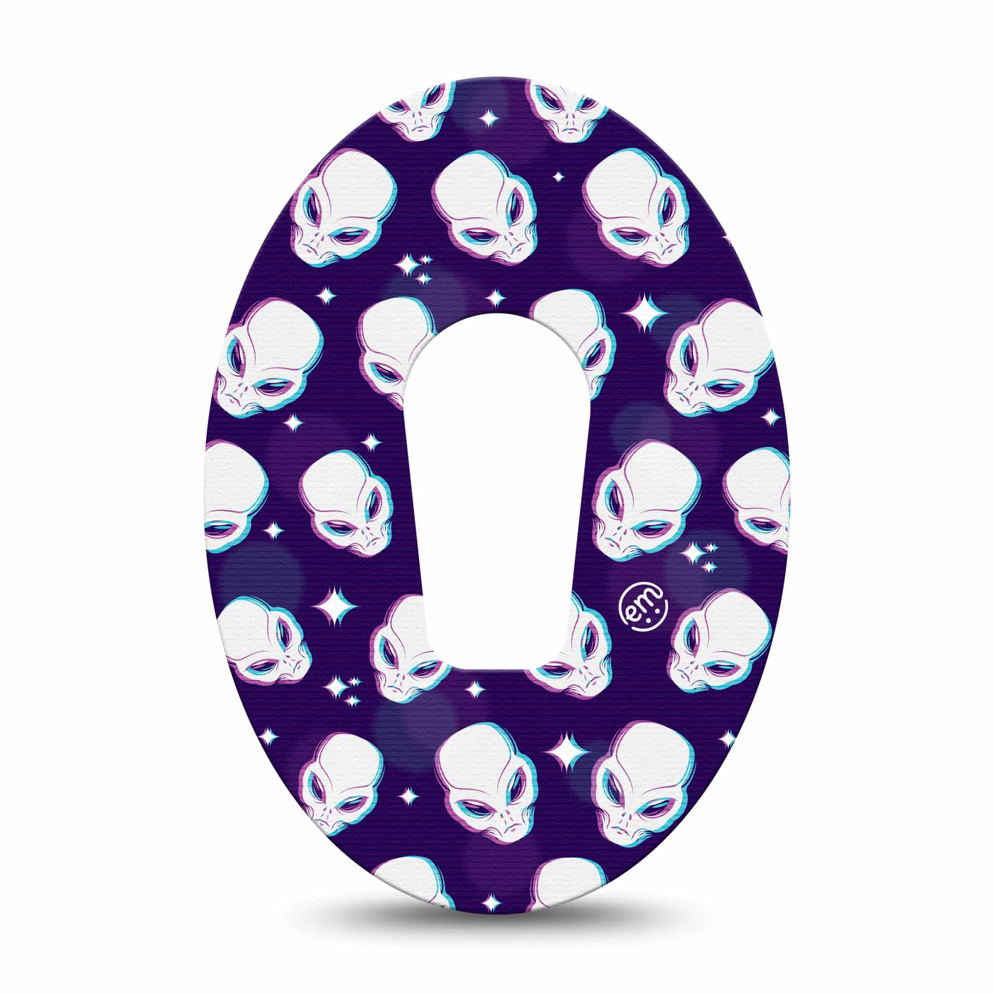 ExpressionMed Aliens Adhesive Patch Dexcom G6/One
