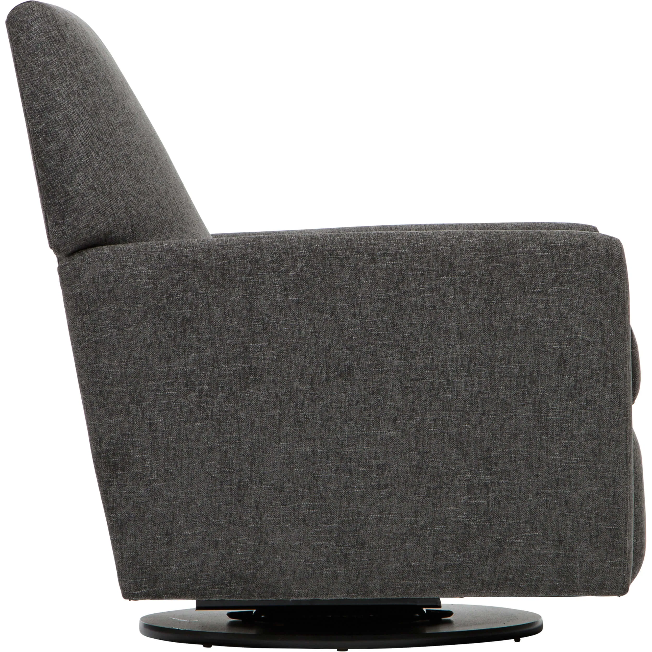 Finn Swivel Recliner, Dalton Charcoal