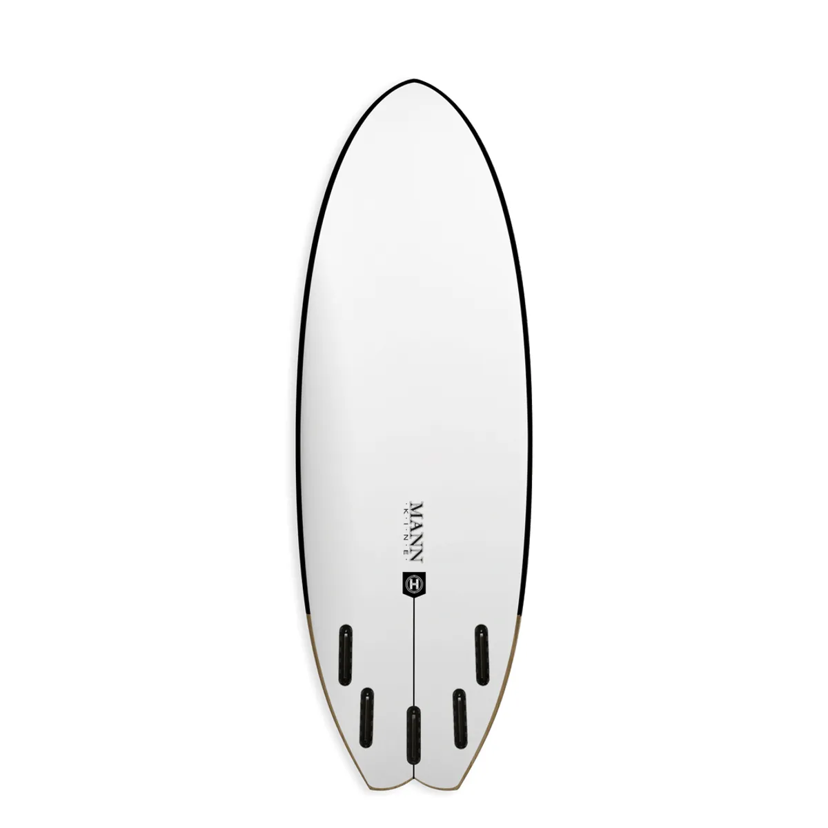Firewire Sweet Potato 6'2 Black Futures Fins