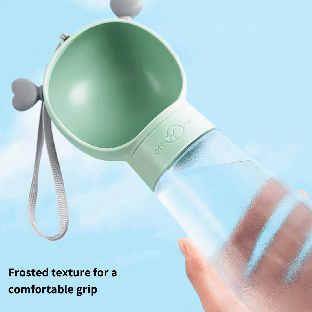 Frosted Dog Water Bottle
