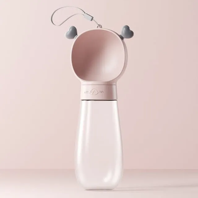 Frosted Dog Water Bottle