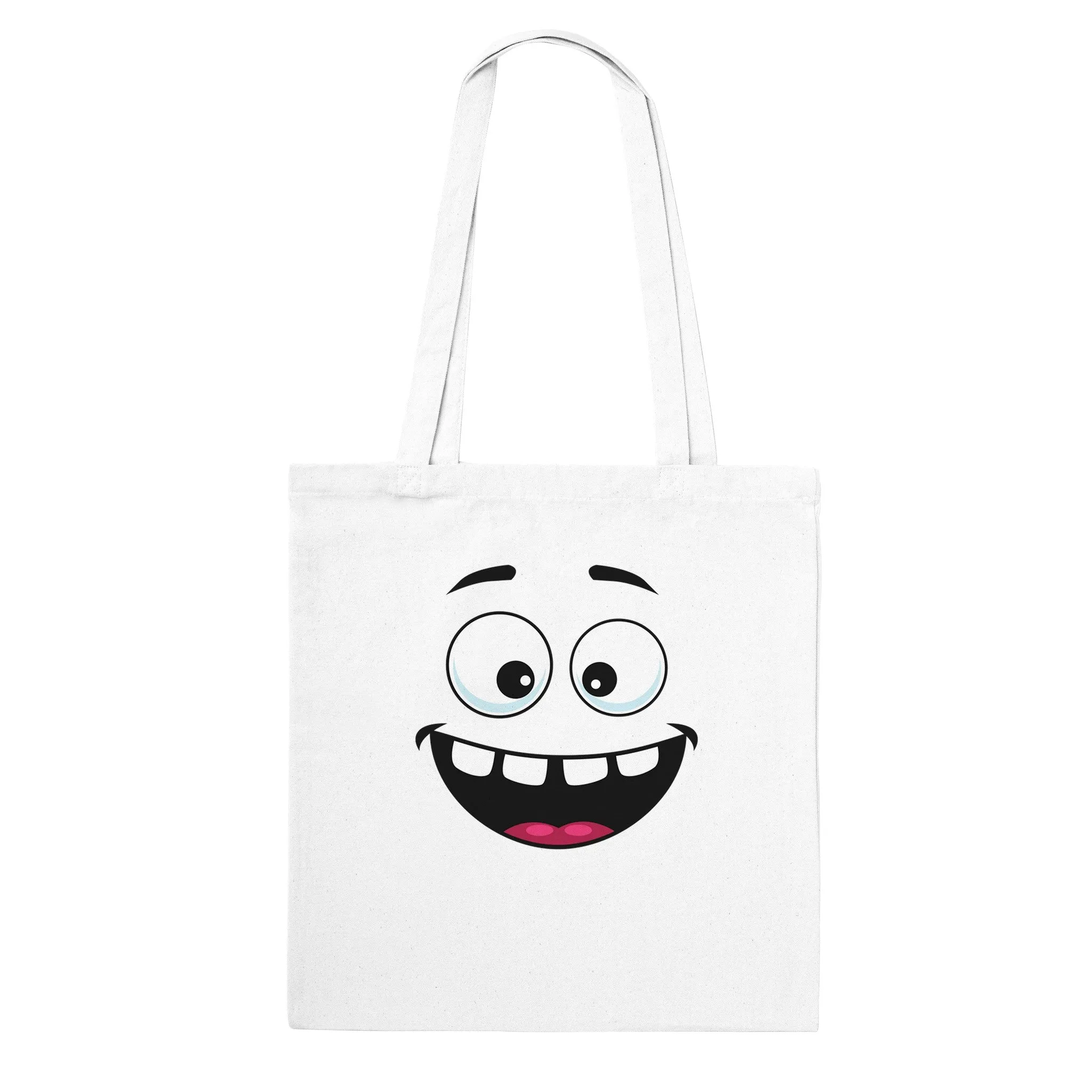 Funny Tote Bag | Smiley Face |