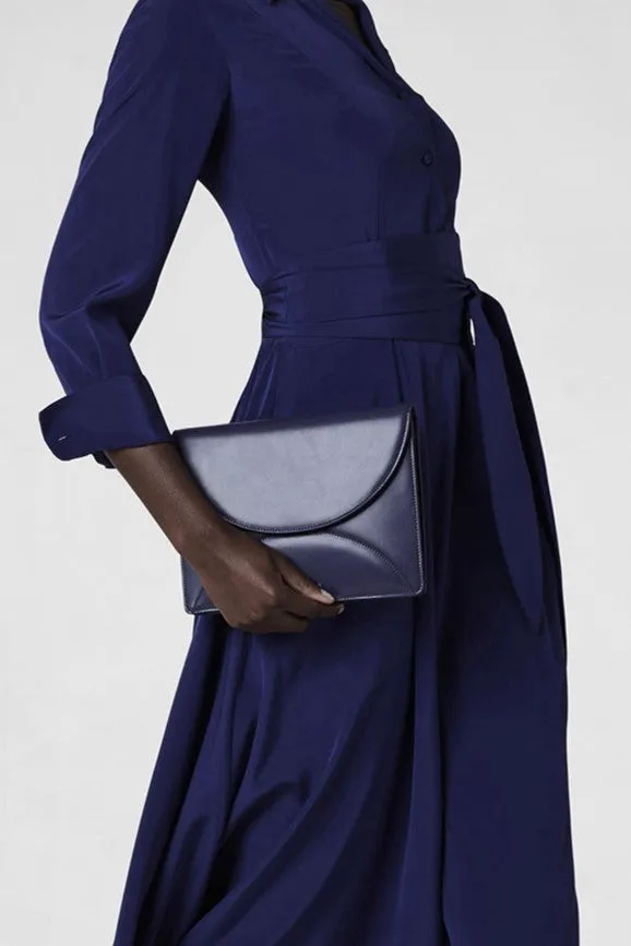 Gabriella Leather Clutch Bag