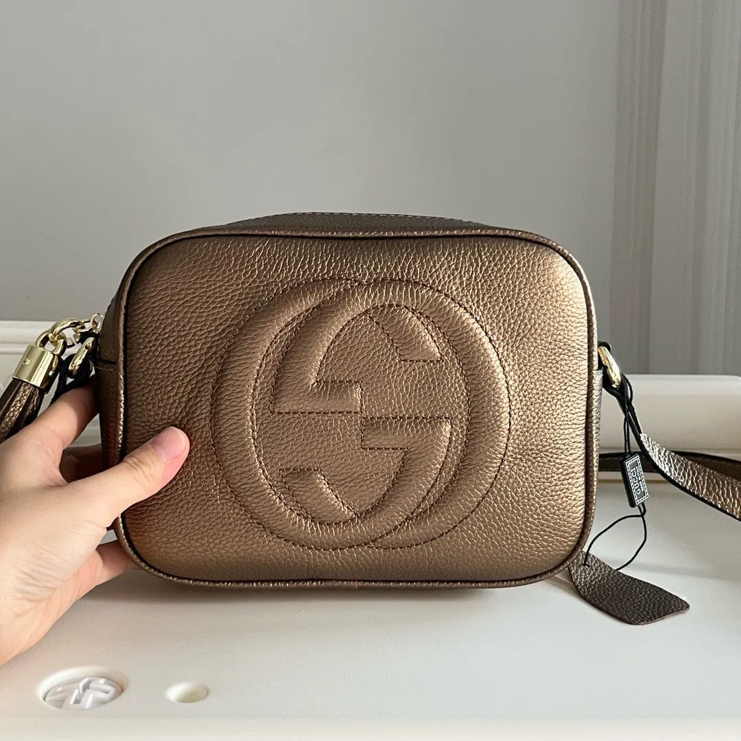 GC681 GG Disco Soho Shoulder Bag / 8.3x5.9x2.7inch