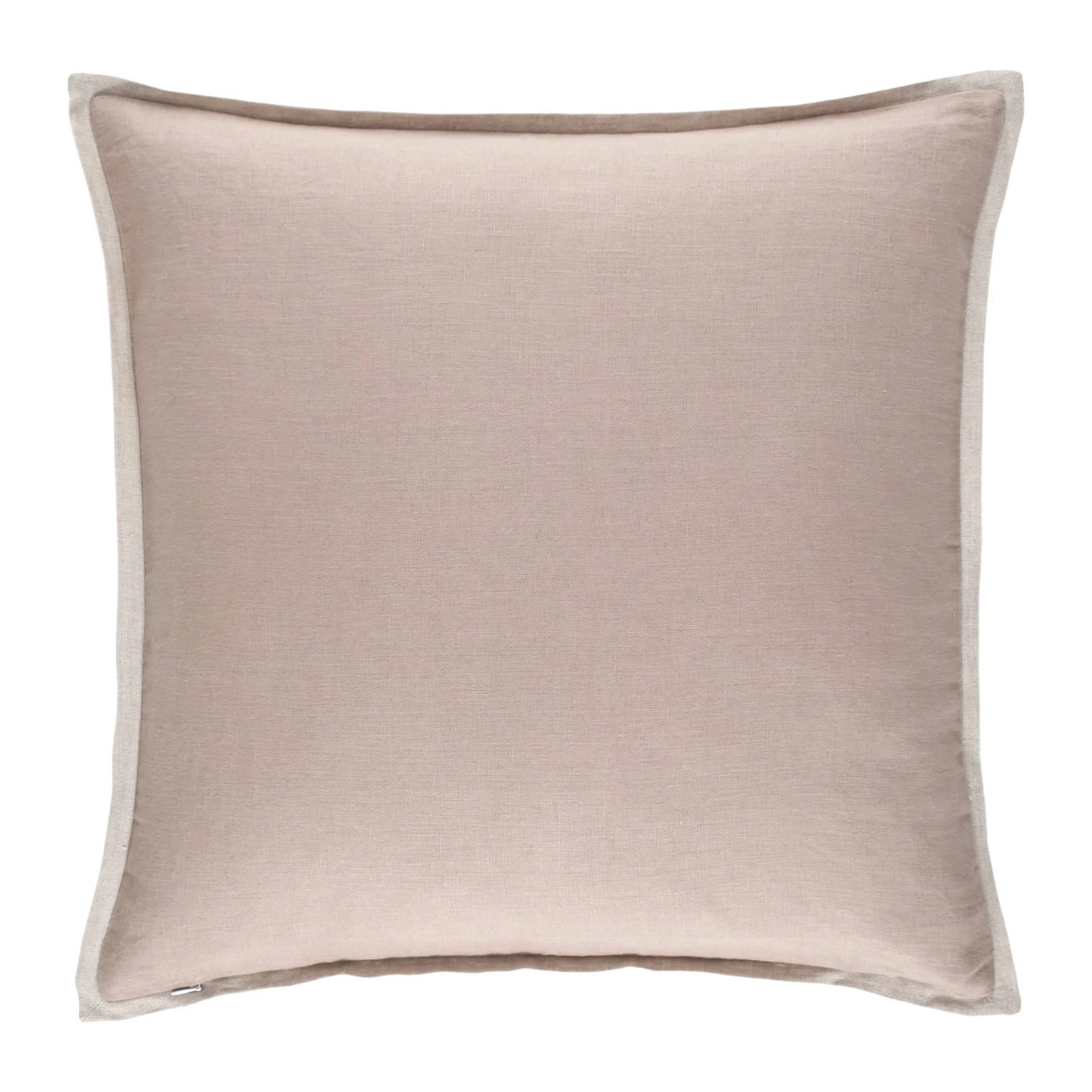Gehry Velvet/Linen Stone Decorative Pillow Cover