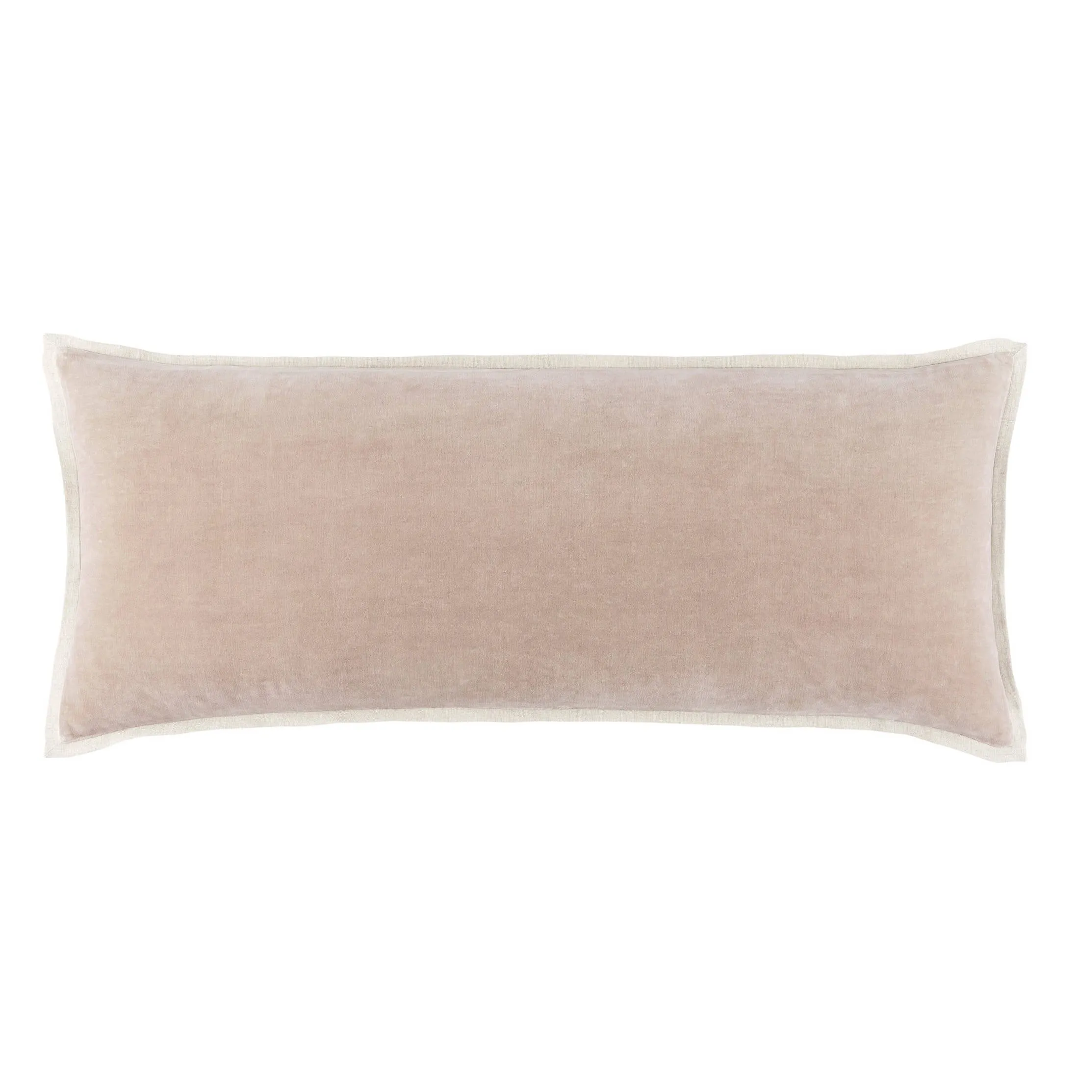Gehry Velvet/Linen Stone Decorative Pillow Cover