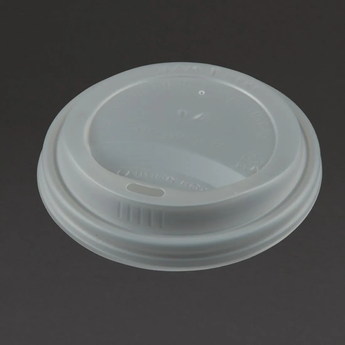 GH023 Compostable Coffee Cup Lids 340ml / 12oz and 455ml / 16oz (Pack of 1000)