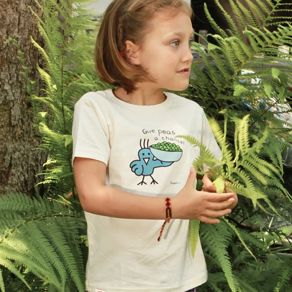 Give Peas A Chance Organic Tee