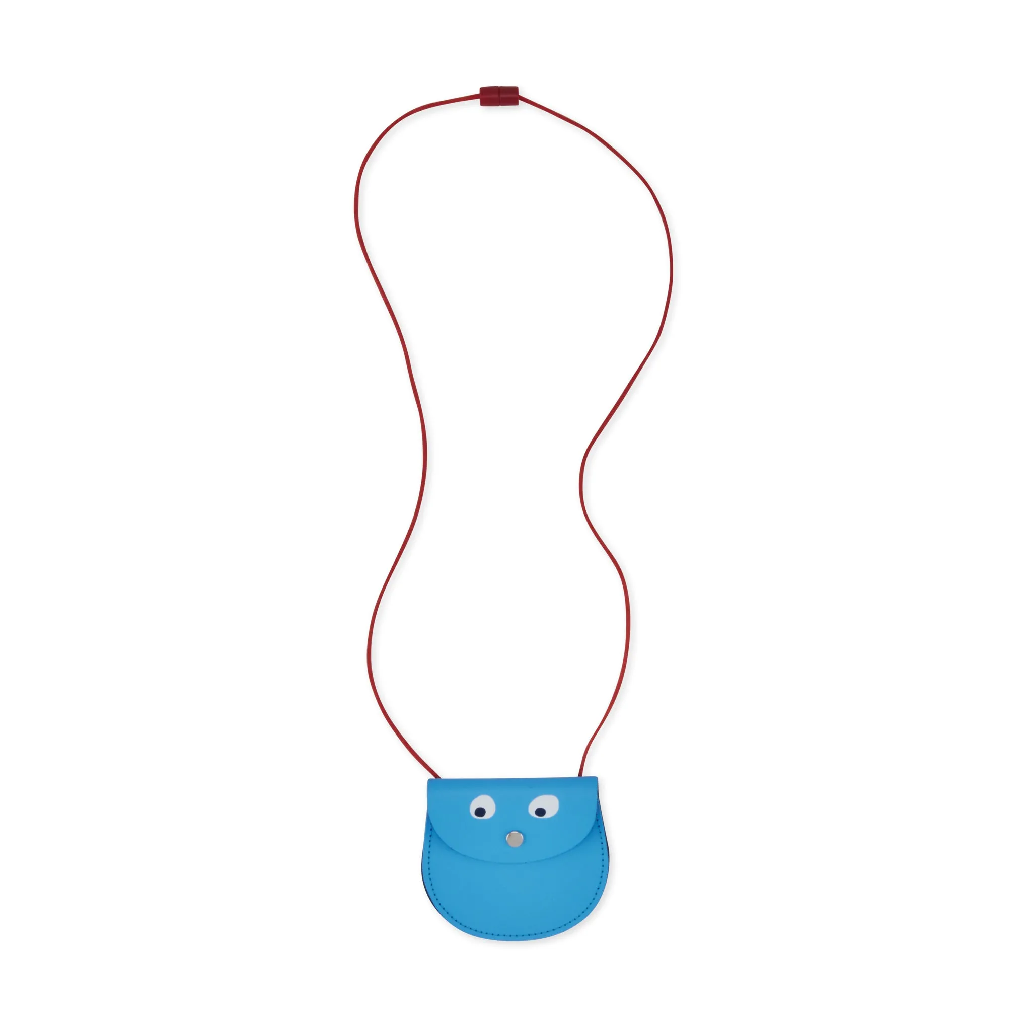 Googly Eye Money Purse - Blue