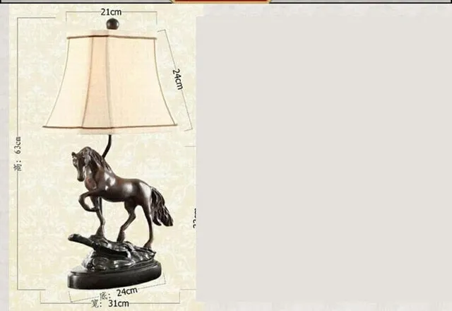 Gorgeous Horse Bedside Lamp