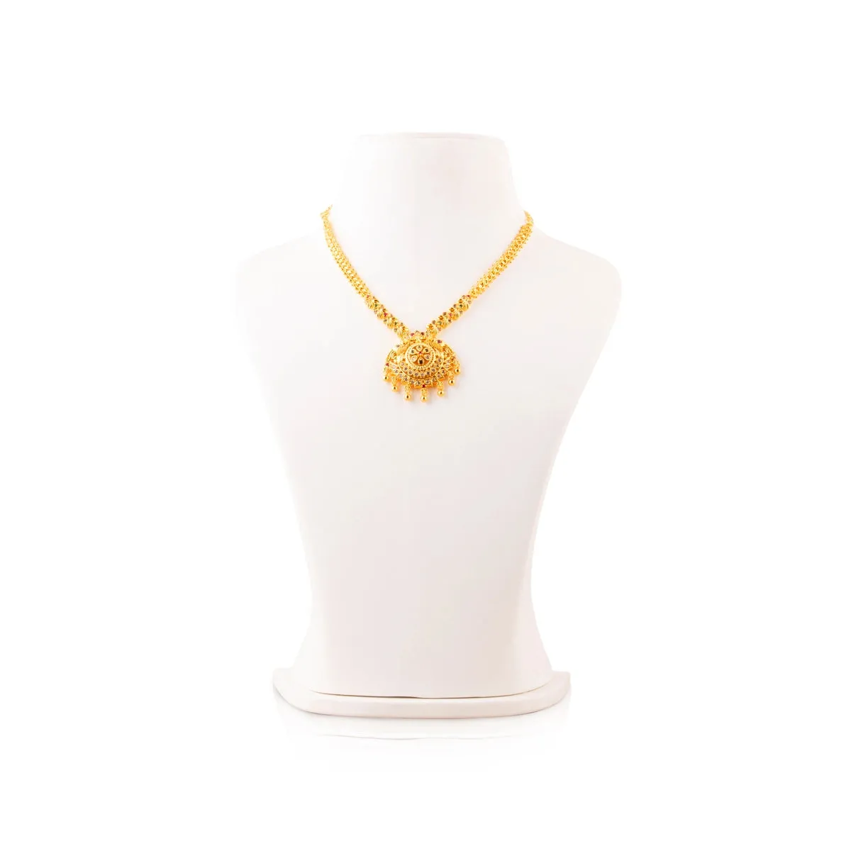Haram - 6 Inches | Necklace/ Gold Polish Jewellery for Women/ 40 Gms Approx