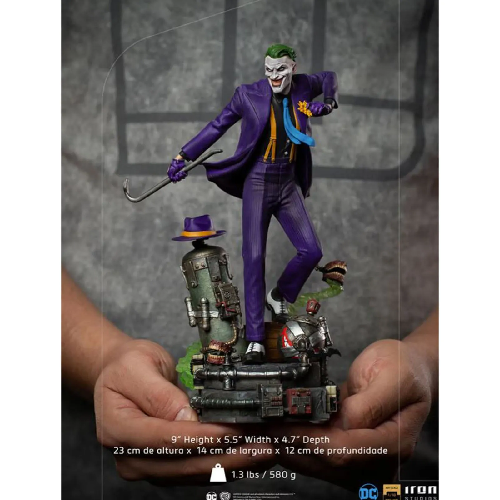 Iron Studios DC The Joker Deluxe Tenth Scale Statue