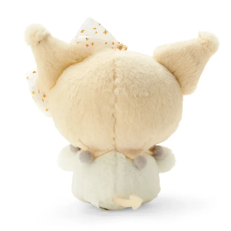 Japan Sanrio - Kuromi Plush Keychain (White)