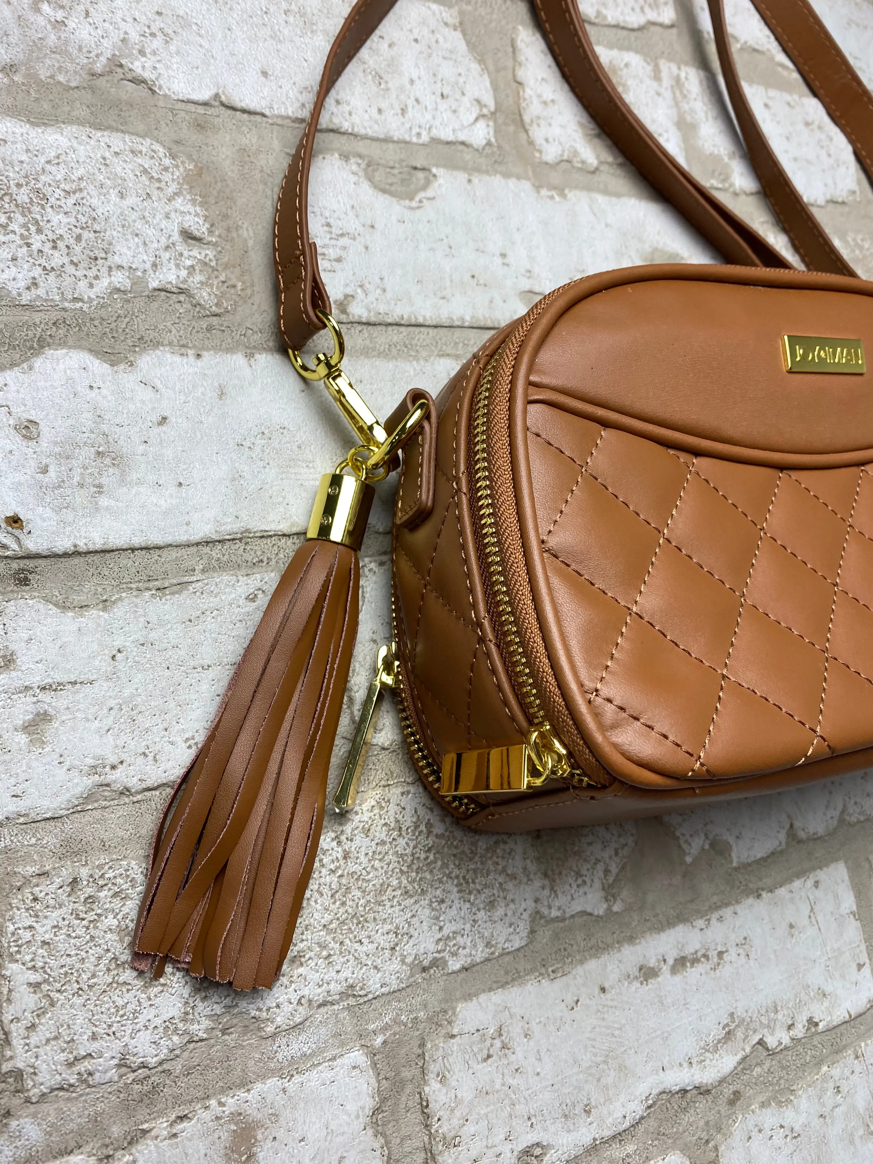 Joy & Iman Leather Crossbody
