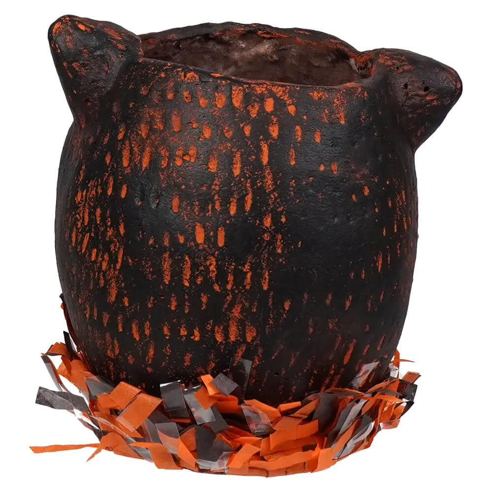 JPD Surprised Orange & Black Bat Lantern
