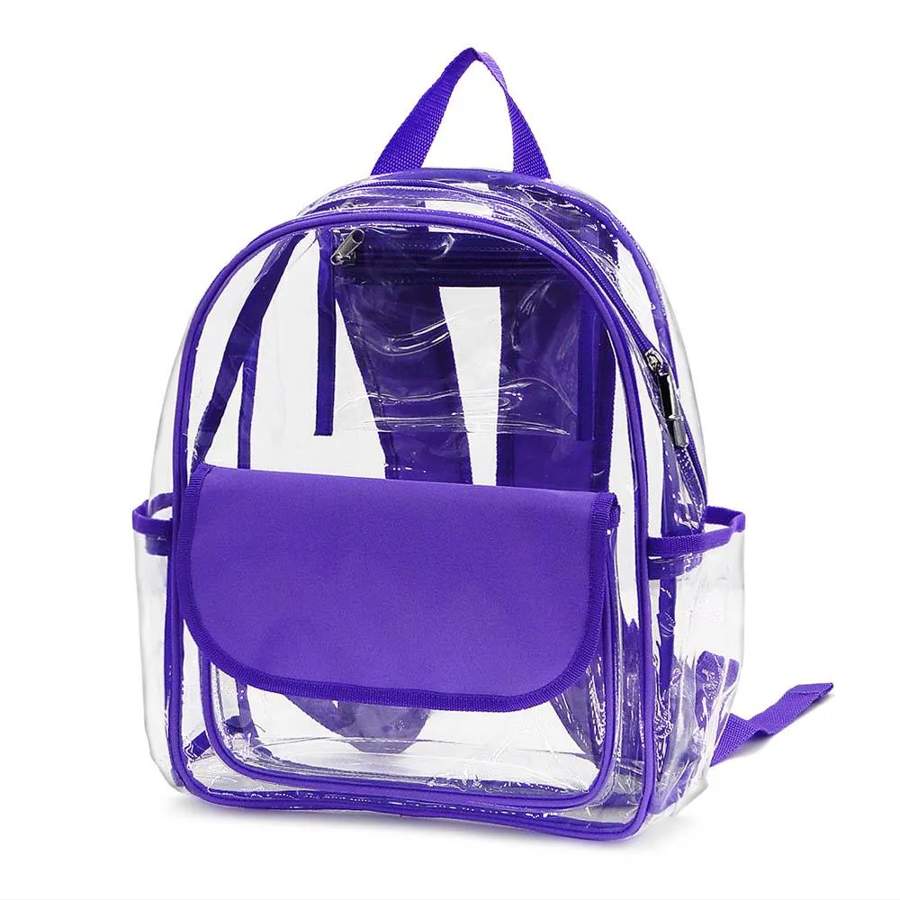 K220 | PRESCHOOL BACKPACK - CLEAR PVC