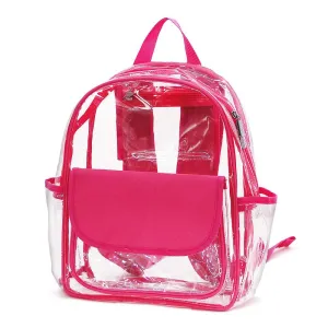 K220 | PRESCHOOL BACKPACK - CLEAR PVC