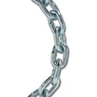 Koch A01161 Proof Coil Chain, 3/16 in, 20 ft L, 30 Grade, Carbon Steel, Electro-Galvanized :EA: QUANTITY: 1