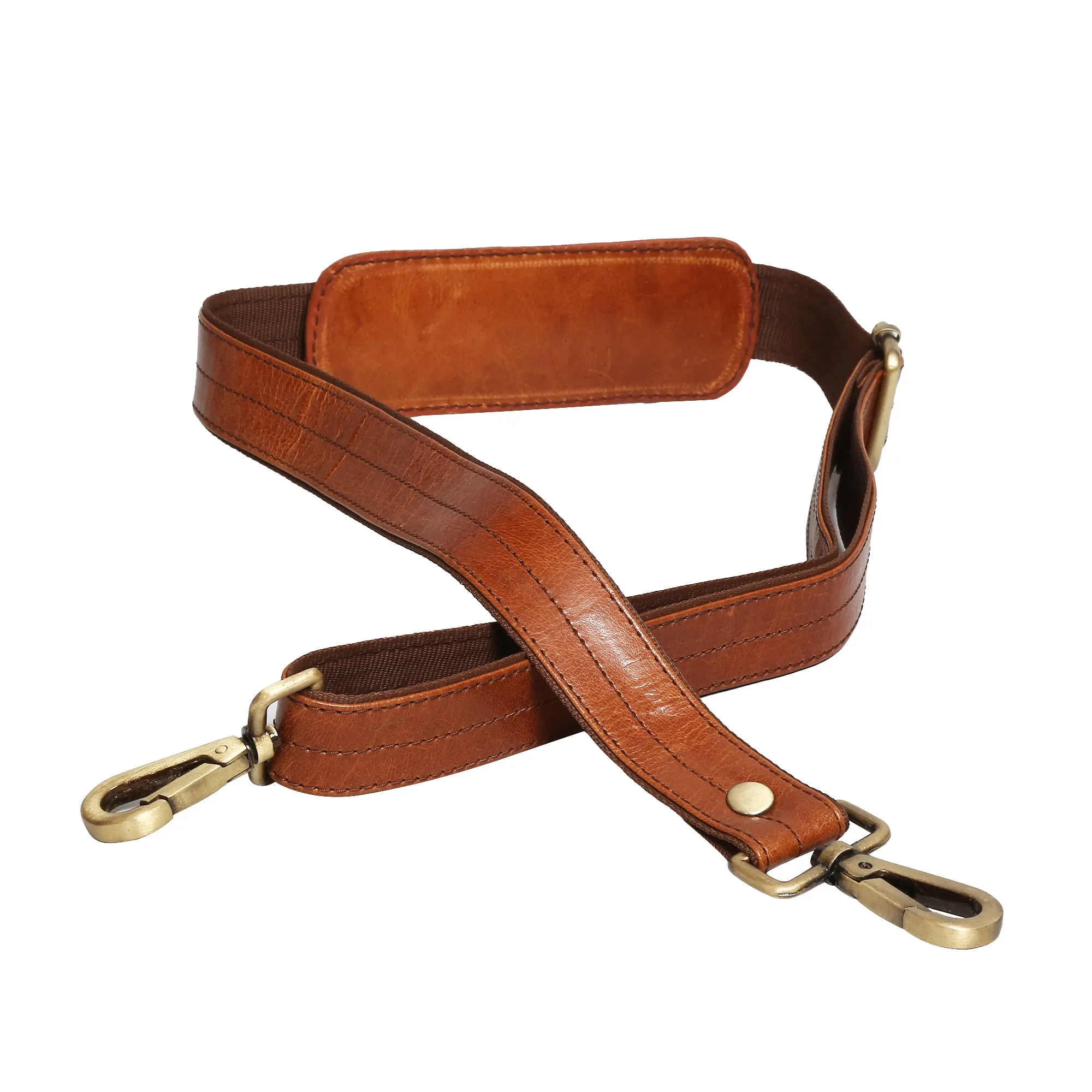 Leather Laptop Messenger Bag  : The CEO Bag in White