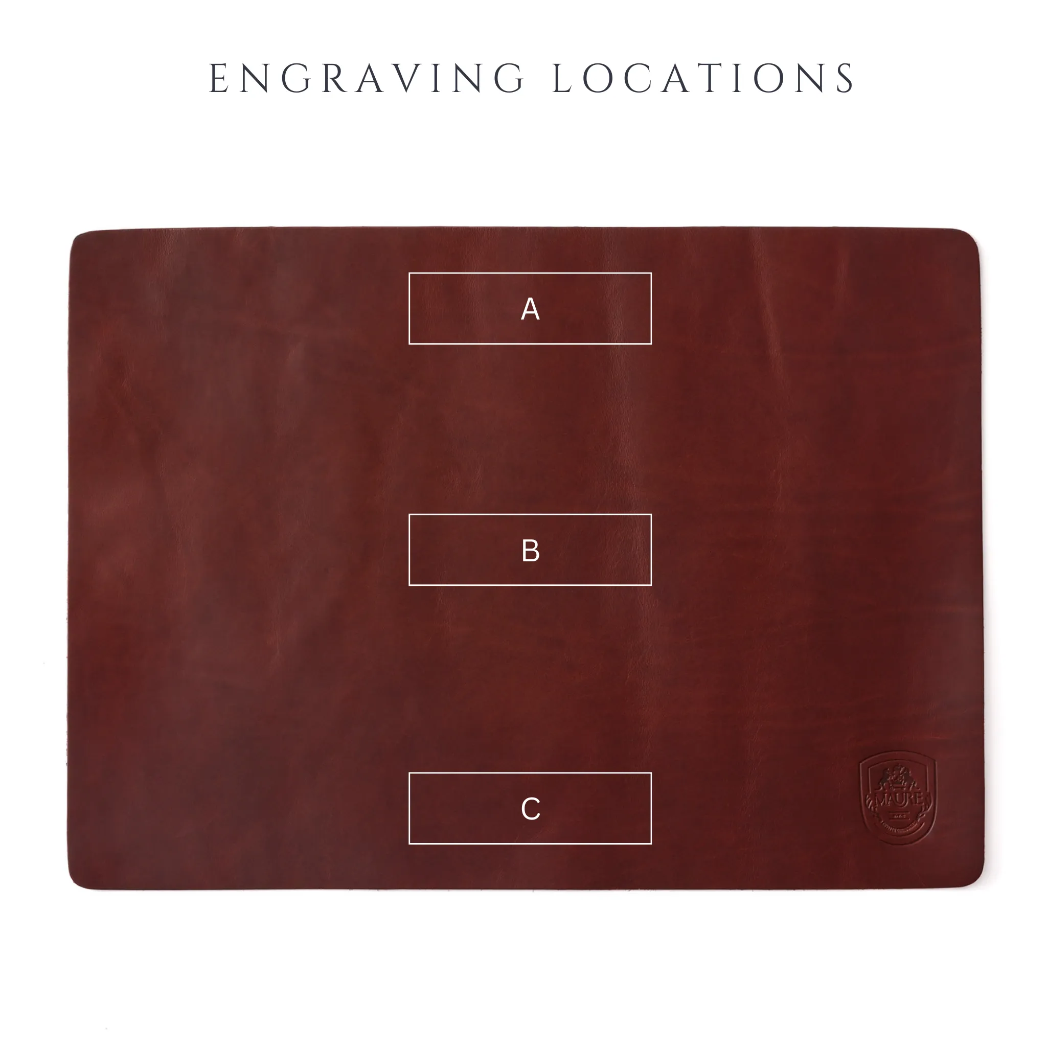Leather Placemat Set - Italian Craftsmanship, Sophisticated Design