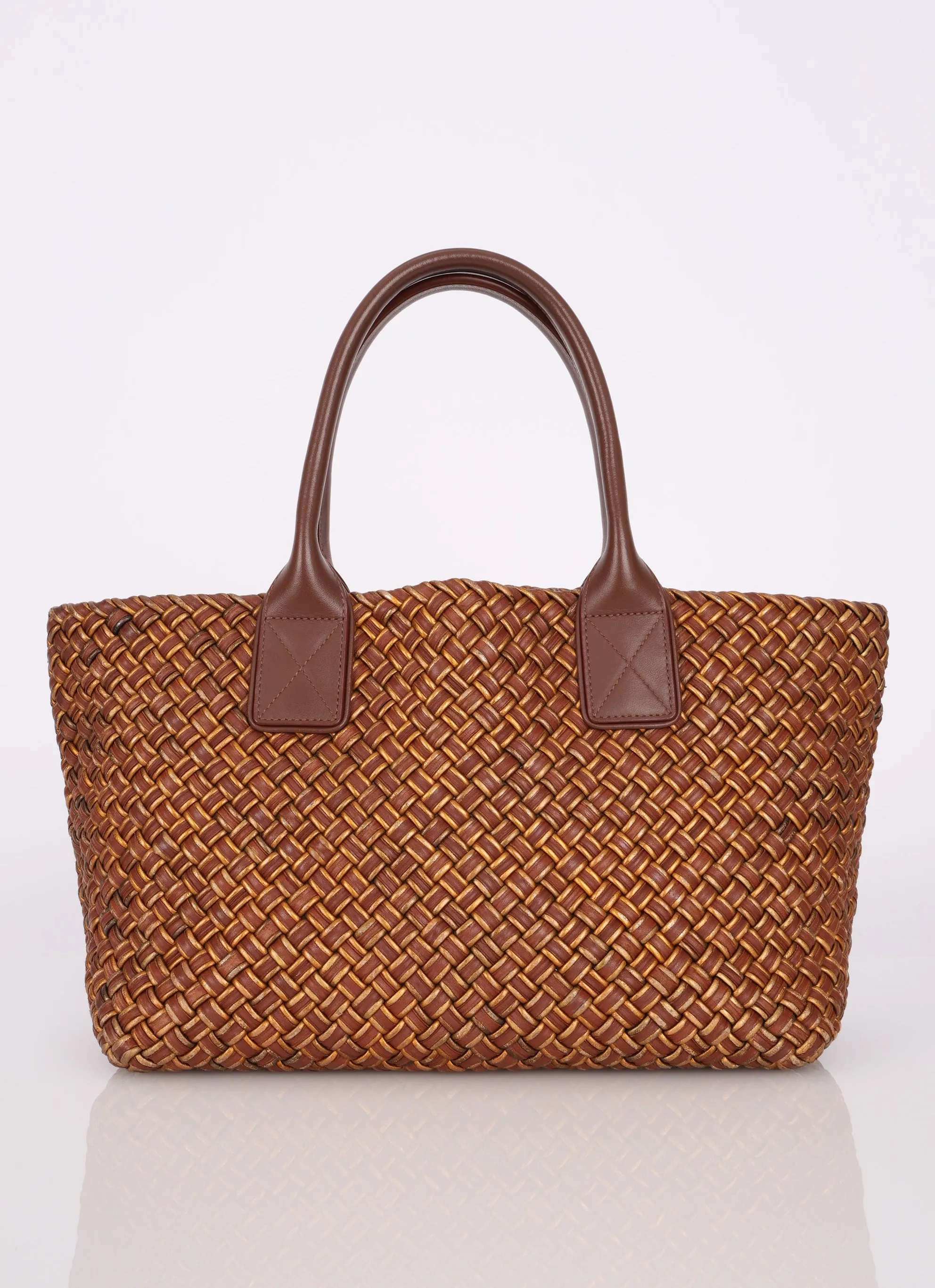 Limited Edition Bottega Veneta Metallic Cabat PM