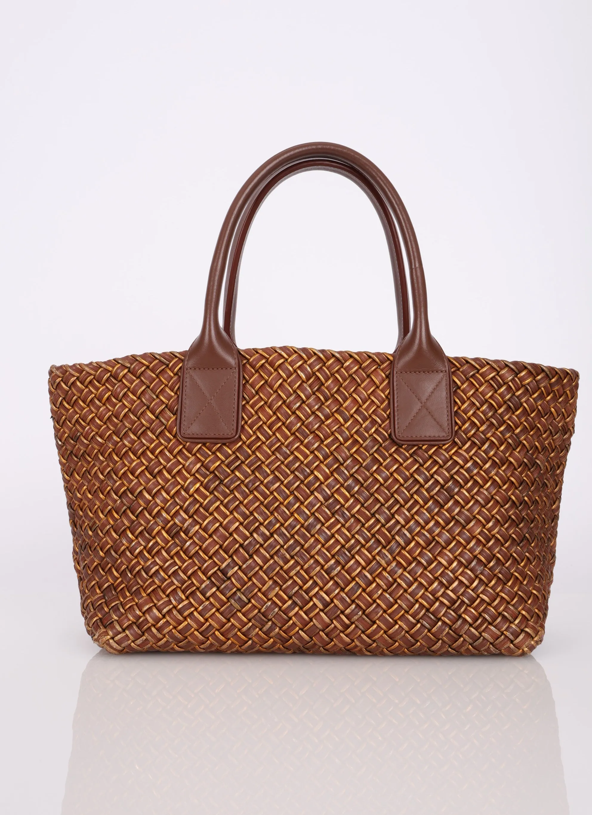 Limited Edition Bottega Veneta Metallic Cabat PM