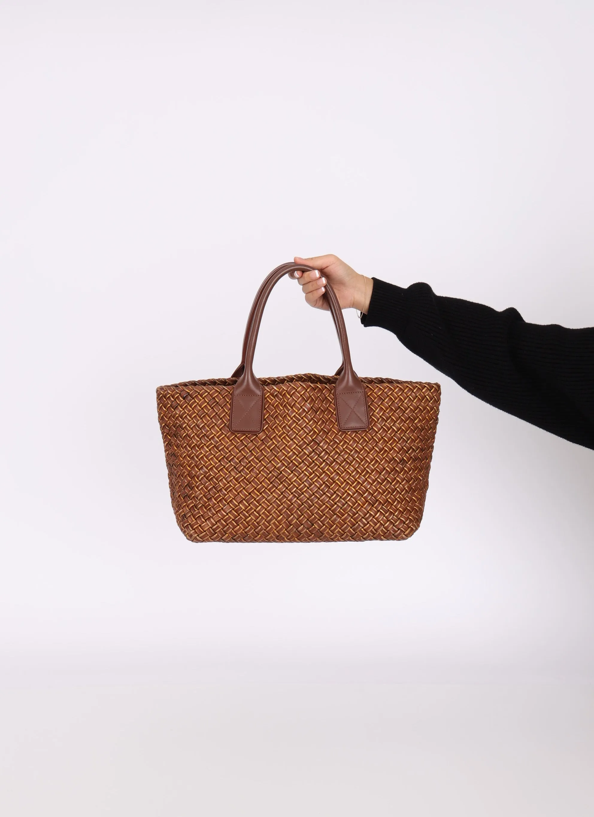 Limited Edition Bottega Veneta Metallic Cabat PM
