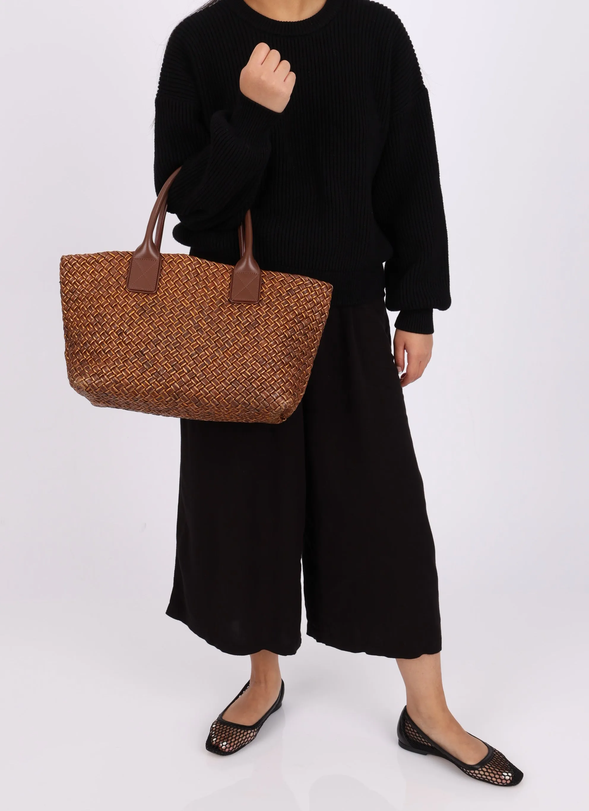 Limited Edition Bottega Veneta Metallic Cabat PM