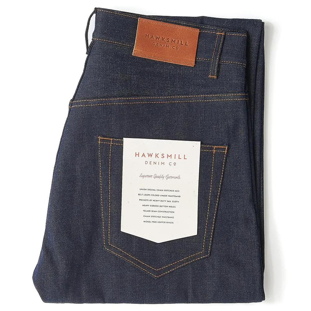 Loose Tapered Nihon Menpu Selvedge Jeans Made In England (Indigo)