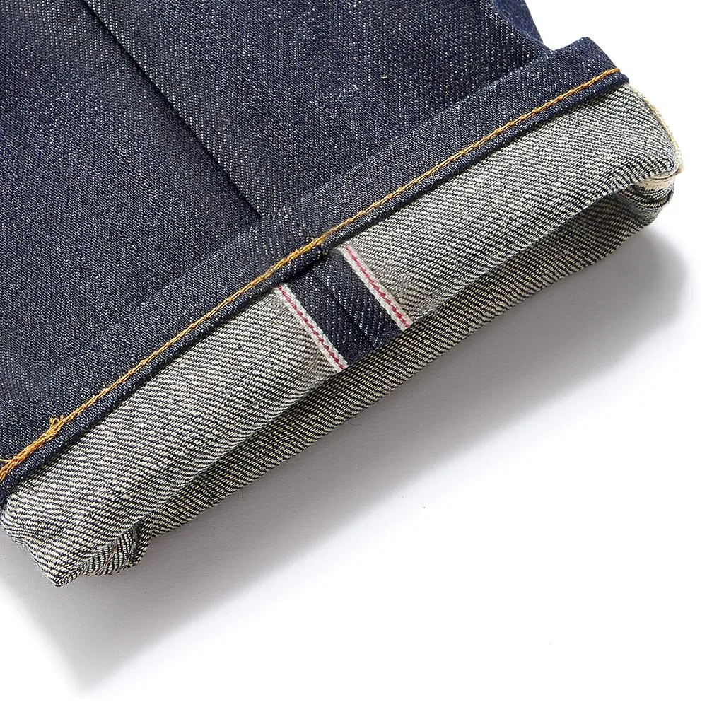 Loose Tapered Nihon Menpu Selvedge Jeans Made In England (Indigo)