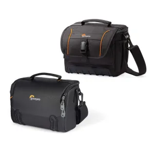 Lowepro Adventura SH 160 II / SH 160 III Padded Shoulder Camera Bag with Built-in Belt Loop and Adjustable Shoulder Strap (Black)