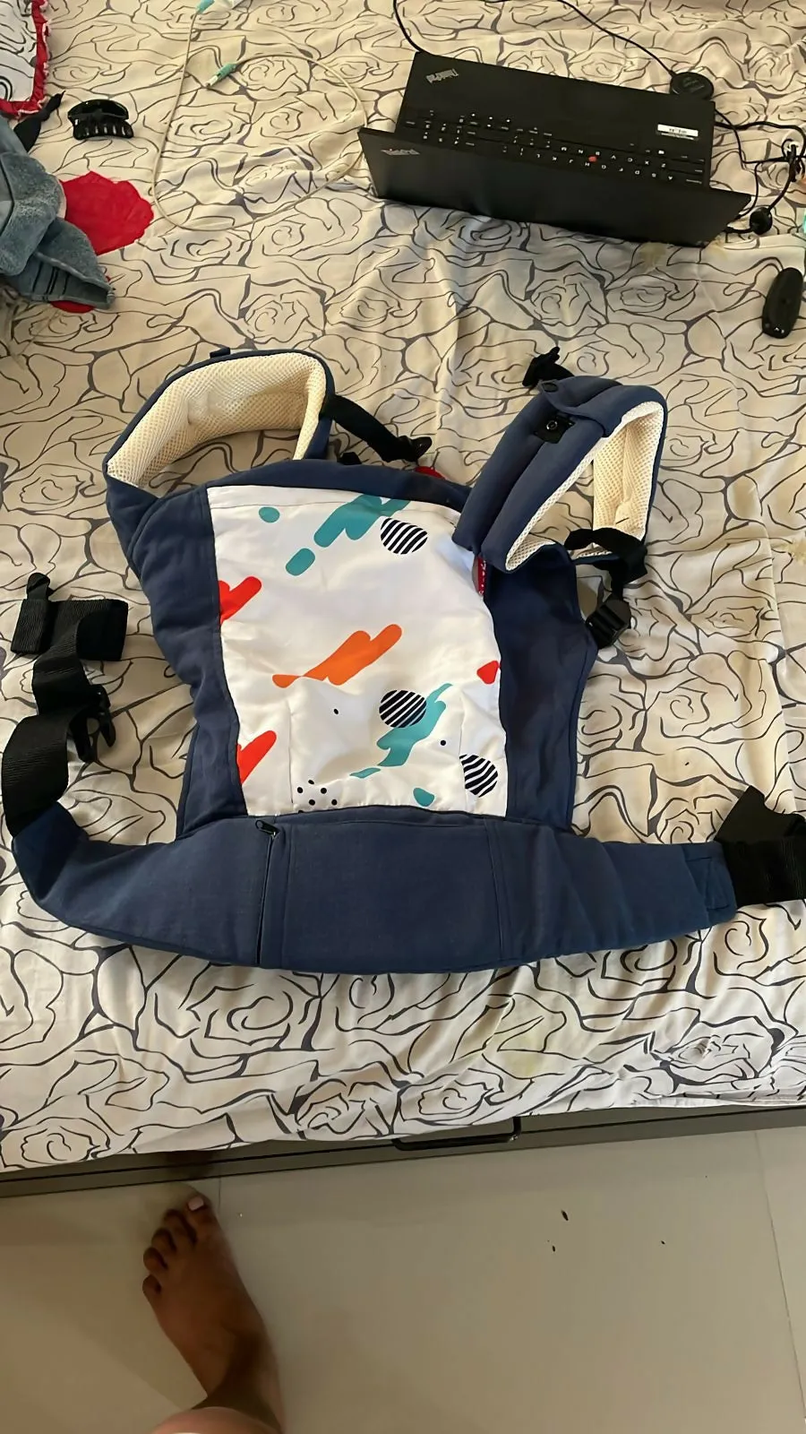 LUVLAP Adore Baby Carrier with 2 carry positions