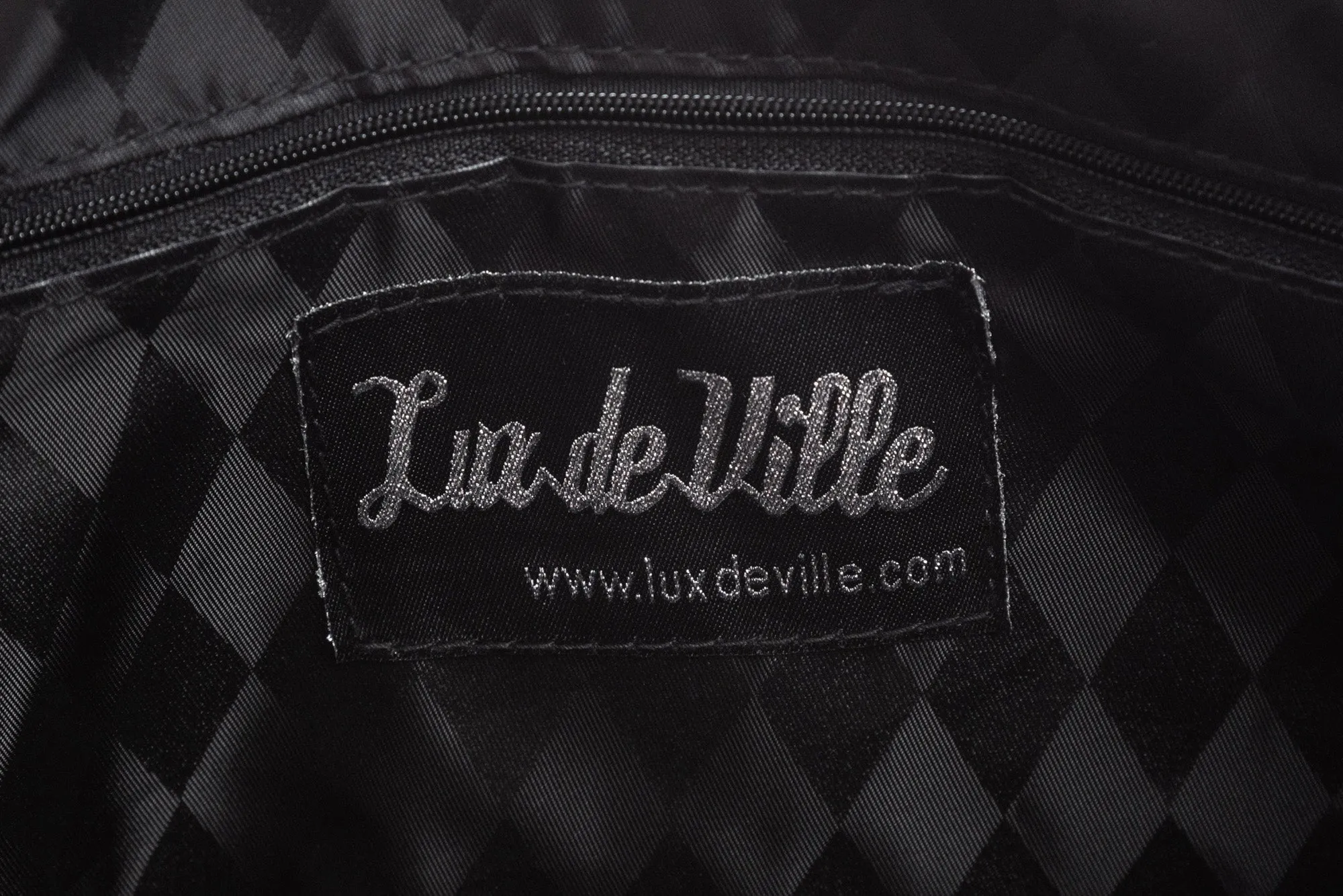 Lux De Ville Double Bow Tote - Red Shiny Bag