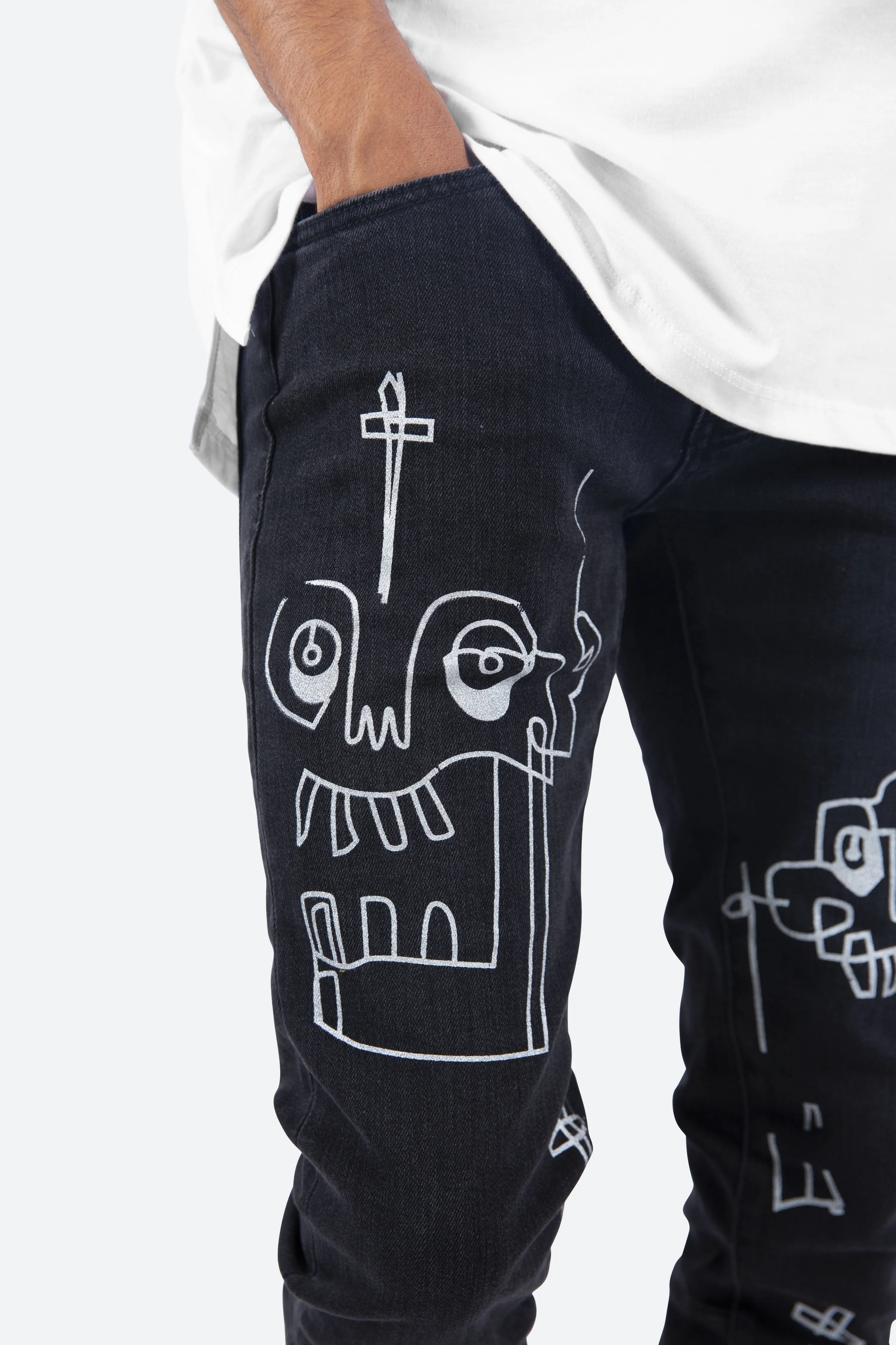 M141 Stretch Denim - TU Black